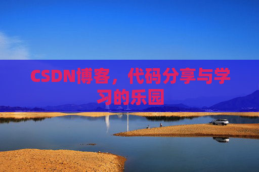 CSDN博客，代码分享与学习的乐园